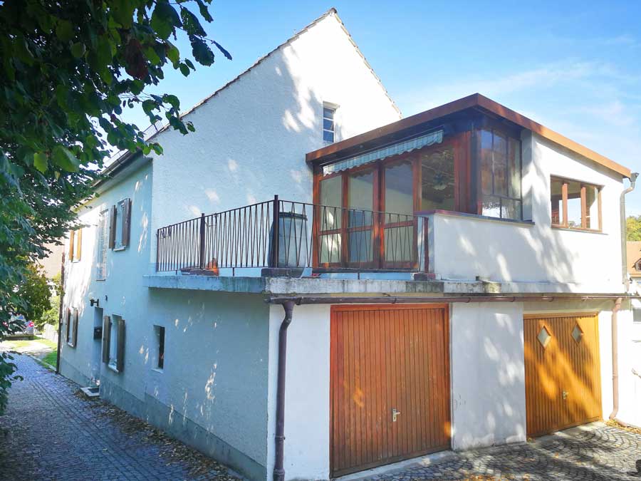 Sanierung Altstadthaus denkmalgeschützt Baujahr ca. 1910 in Friedberg