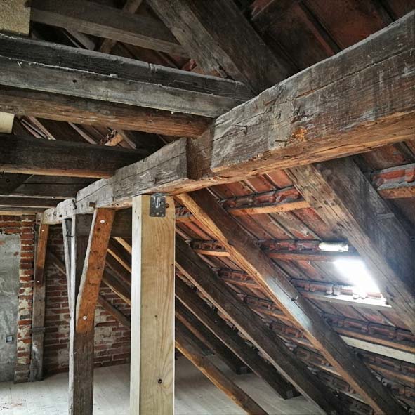 Denkmalpflege Sanierung AAltstadthaus Friedberg