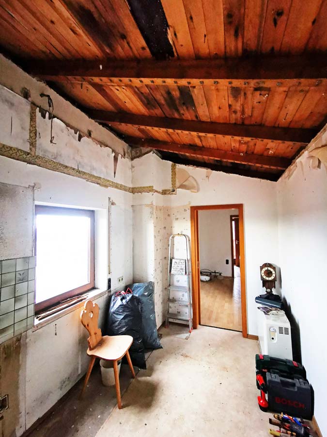 Sanierung Wachturm denkmalgeschützt in Friedberg 2021