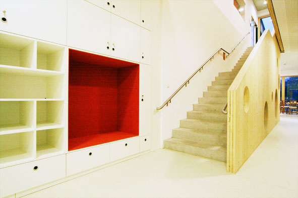 Neubau Evangelischer Kindergarten Friedberg Bay / Hicker Architekten 2014