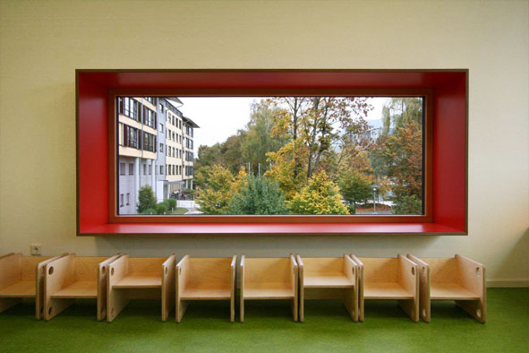 Neubau Evangelischer Kindergarten Friedberg Bay / Hicker Architekten 2014