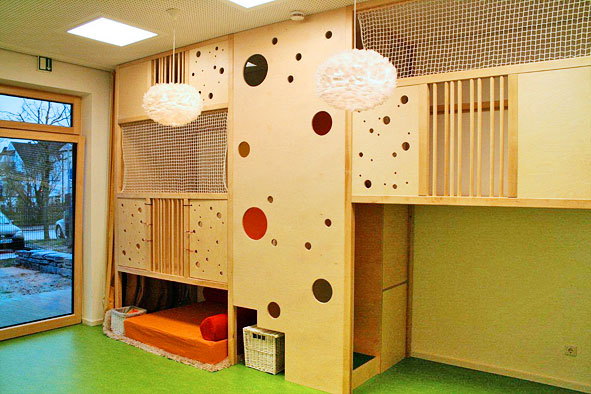 Neubau Evangelischer Kindergarten Friedberg Bay / Hicker Architekten 2014