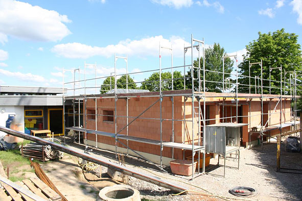 Kindergarten Ottmaring - Anbau Personalraum und Mensa mit Küche 2016