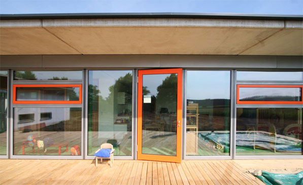 hicker architekten Kindergarten Anbau Ottmaring 2008