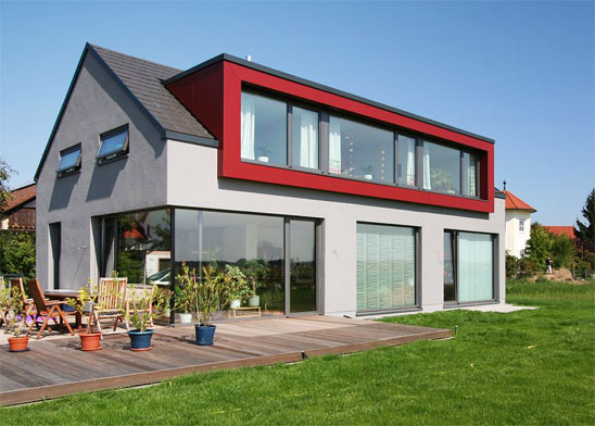 hicker architekten friedberg - Neubau Einfamilienhaus width=