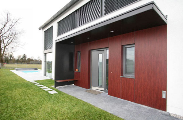 hicker architekten friedberg - Neubau Einfamilienhaus mit 3-fach Garage, Pool, Atelier