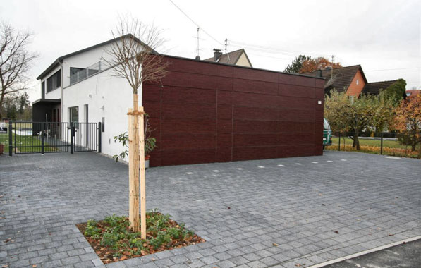 hicker architekten friedberg - Neubau Einfamilienhaus mit 3-fach Garage, Pool, Atelier
