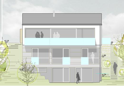 hicker architekten friedberg : wohnbau neubau hausbau 2009