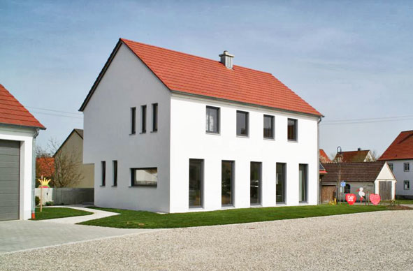 hicker architekten friedberg : wohnbau neubau hausbau 2009