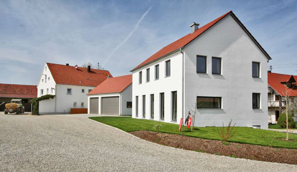 hicker architekten friedberg : wohnbau neubau hausbau 2009
