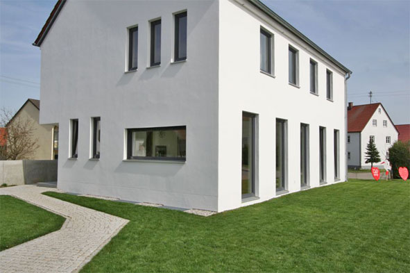 hicker architekten friedberg : wohnbau neubau hausbau 2009