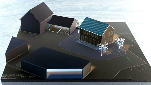 hicker architekten friedberg : wohnbau neubau hausbau 2009