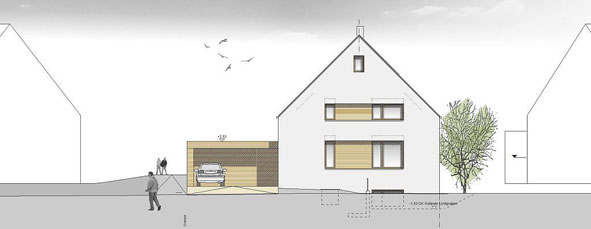 hicker architekten friedberg : wohnbau neubau hausbau 2009