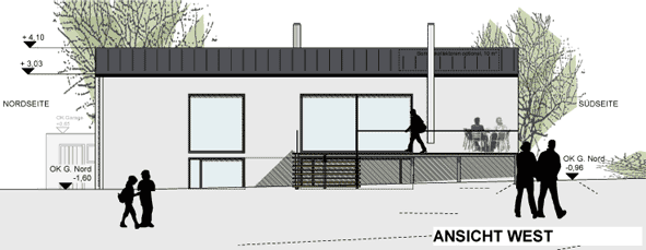 hicker architekten friedberg - Neubau Einfamilienhaus mit 3-fach Garage, Pool, Atelier