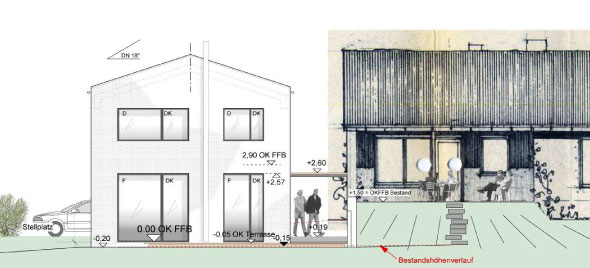 hicker architekten friedberg - Neubau Einfamilienhaus mit 3-fach Garage, Pool, Atelier