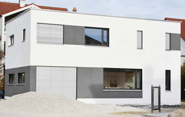 hicker architekten friedberg - Neubau Einfamilienhaus Mering