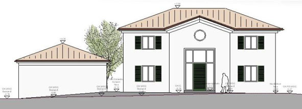 hicker architekten friedberg - Neubau Einfamilienhaus mit 3-fach Garage, Pool, Atelier