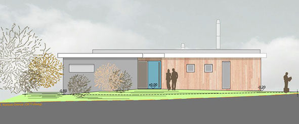 hicker architekten friedberg - Neubau Einfamilienhaus mit 3-fach Garage, Pool, Atelier