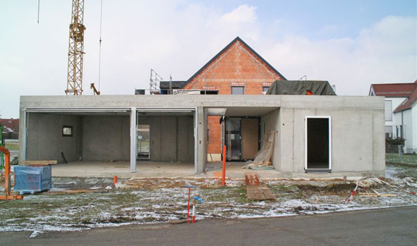 hicker architekten Neubau EFH Friedberg/Bay. 2013