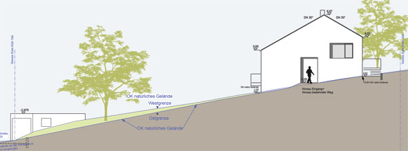 Haus am Hang _ Neubau EFH 2013, Harthausen - hicker architekten Friedberg