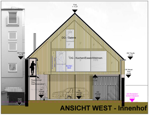 Neubau Altstadthaus in Friedberg 2014 - hicker architekten Friedberg