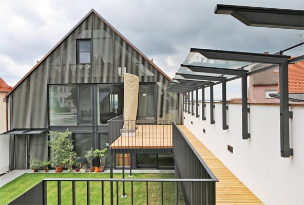 Neubau Altstadthaus in Friedberg 2014 - hicker architekten Friedberg