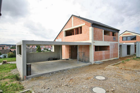 Neubau EFH mit Carport in Friedberg/Rederzhausen - hicker architekten Friedberg