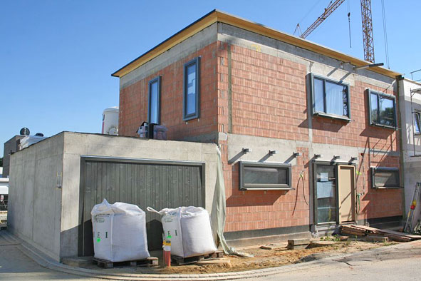 Neubau 2015 Reiheneckhaus durch hicker architekten 2015