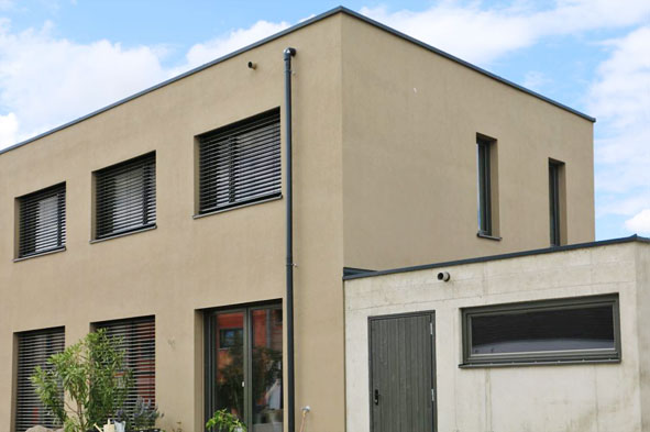 Neubau 2015 Reiheneckhaus durch hicker architekten 2015