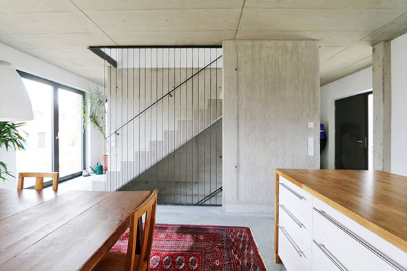 Neubau 2015 Reiheneckhaus durch hicker architekten 2015