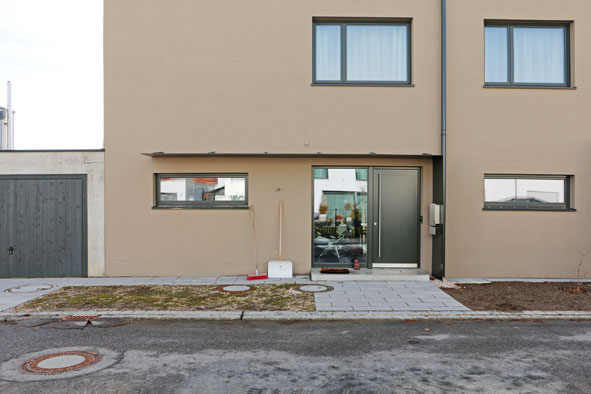 Neubau 2015 Reiheneckhaus durch hicker architekten 2015