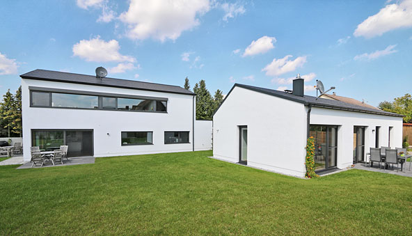 Neubau 2015 - 2 Generationen auf einem Grundstück