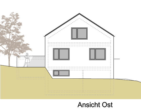 Neubau eines EFH in Friedberg-Harthausen 2016- hicker architekten Friedberg