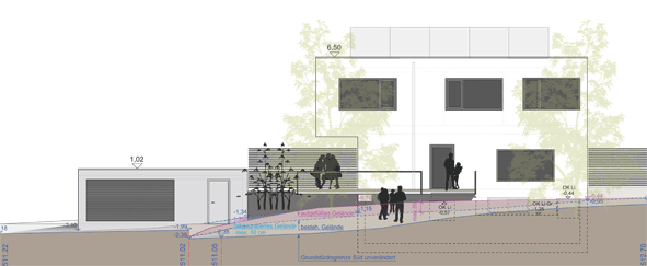 Neubau eines Wohnhauses mit Doppelgarage in Friedberg 2017 - hicker architekten Friedberg