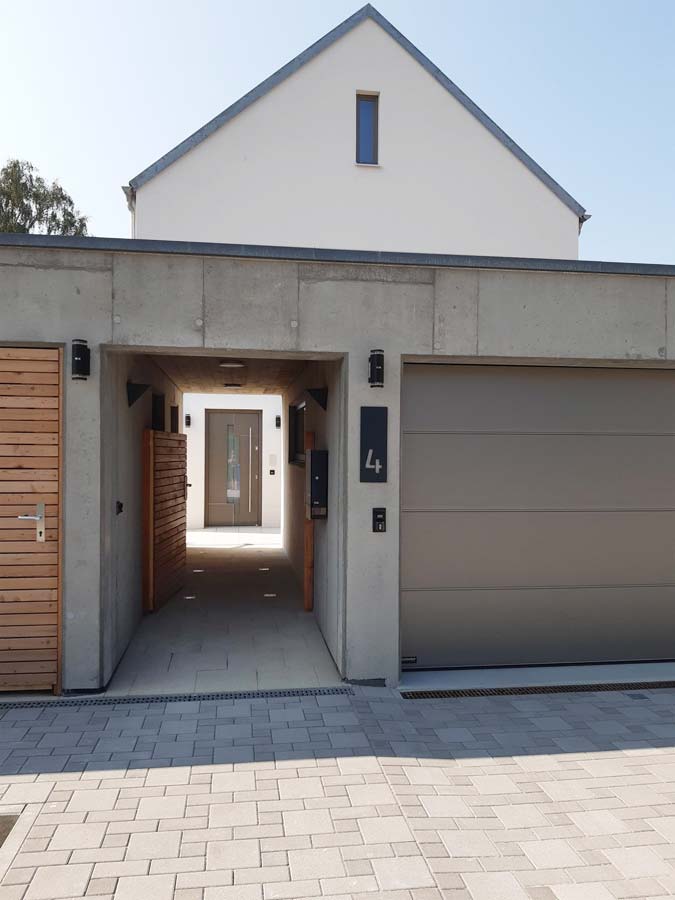 Neubau eines EFH mit Doppelgarage in Alsmoos 2020