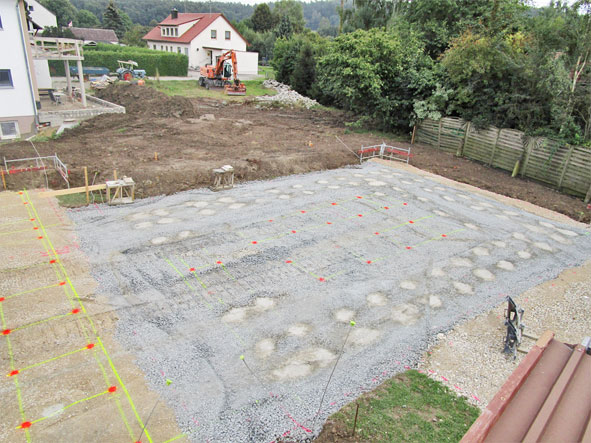 Neubau eine EFH mit Doppelgarage in Horgau