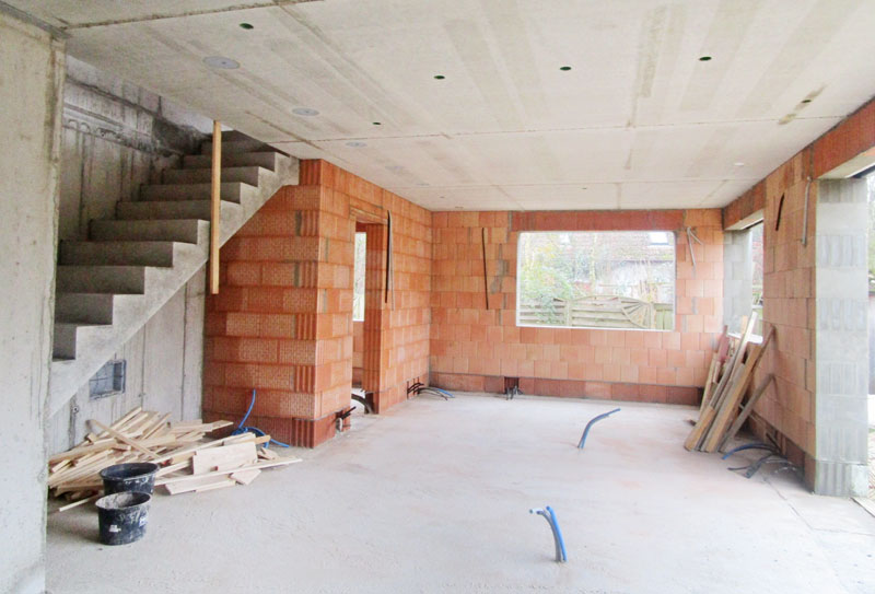 Neubau eines EFH mit Doppelgarage in Alsmoos 2020