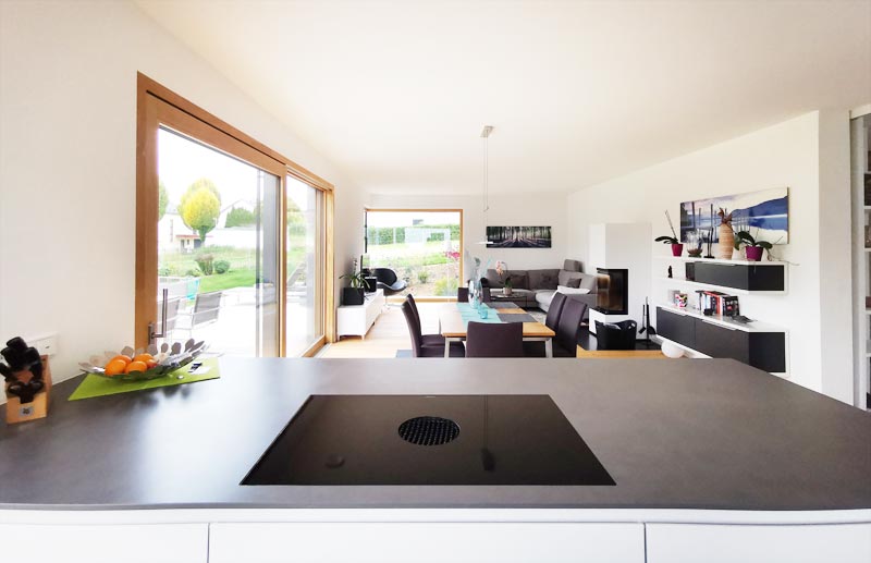 Hicker Architekten Neubau 2021 in Ottmaring nach Fertigstellung