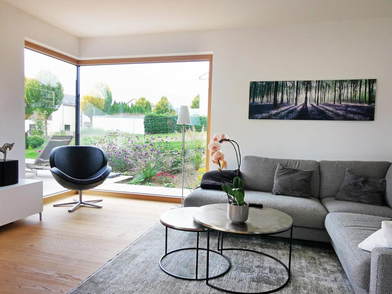 Hicker Architekten Neubau 2021 in Ottmaring nach Fertigstellung