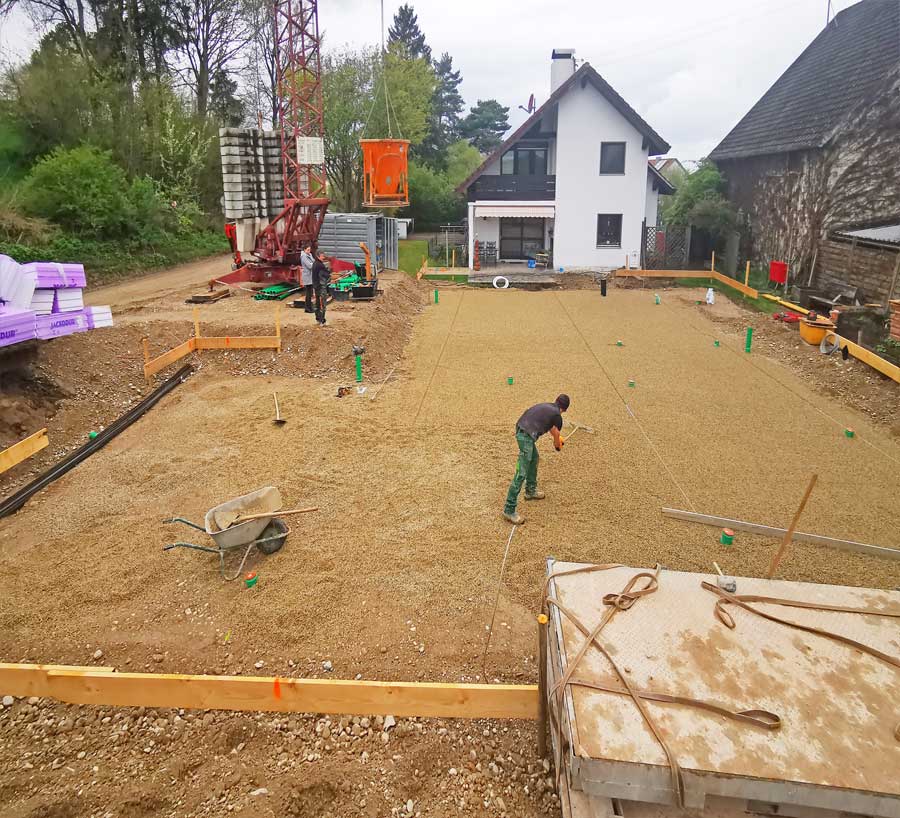 Neubau EFH mit Garage in Ottmaring 2021