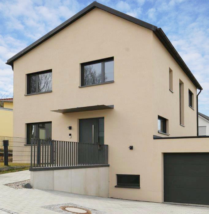 Neubau EFH Dasing 2023 - Bauen am Hang