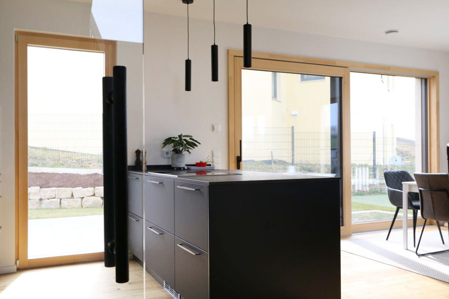 Neubau EFH Dasing 2023 - Bauen am Hang