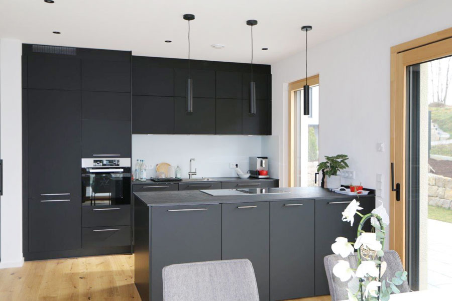 Neubau EFH Dasing 2023 - Bauen am Hang