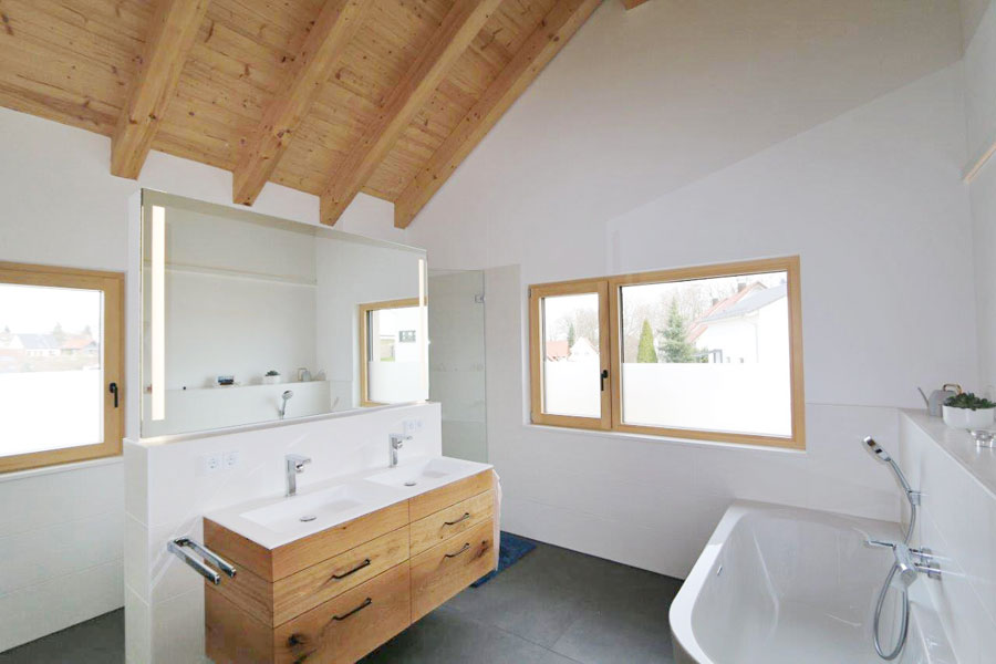 Neubau EFH Dasing 2023 - Bauen am Hang