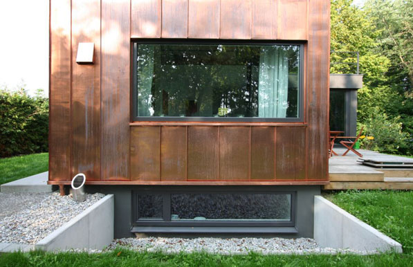 hicker architekten friedberg : hausbau / Exklusives Wochenendhaus am Friedberger Baggersee