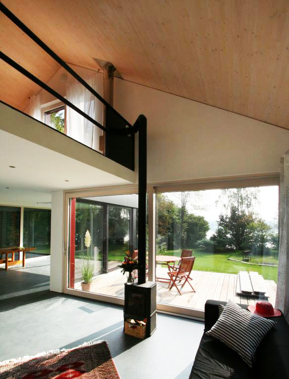 hicker architekten friedberg : hausbau / Exklusives Wochenendhaus am Friedberger Baggersee