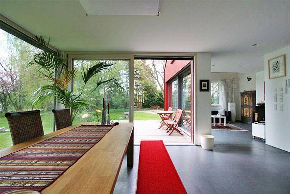 hicker architekten friedberg : hausbau / Exklusives Wochenendhaus am Friedberger Baggersee