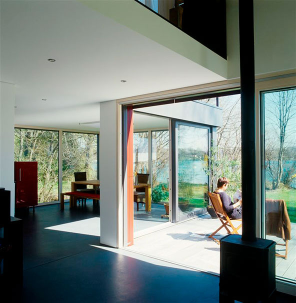 hicker architekten friedberg : hausbau / Exklusives Wochenendhaus am Friedberger Baggersee