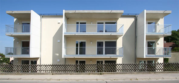 Neubau Wohnanlage Kissing 2013 - hicker architekten Friedberg/Bay.