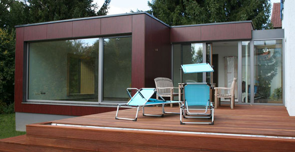 hicker architekten friedberg anbau einfamilienhaus